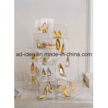 Klare Acryl Display-Ständer / Display für Schuhe (TY-09)